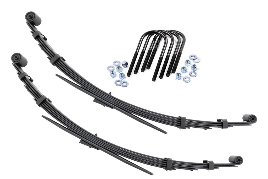 Rear Leaf Springs | 3" Lift | Pair | Jeep Grand Wagoneer/J10 Truck/J20 Truck/Wagoneer 4WD by Rough Country