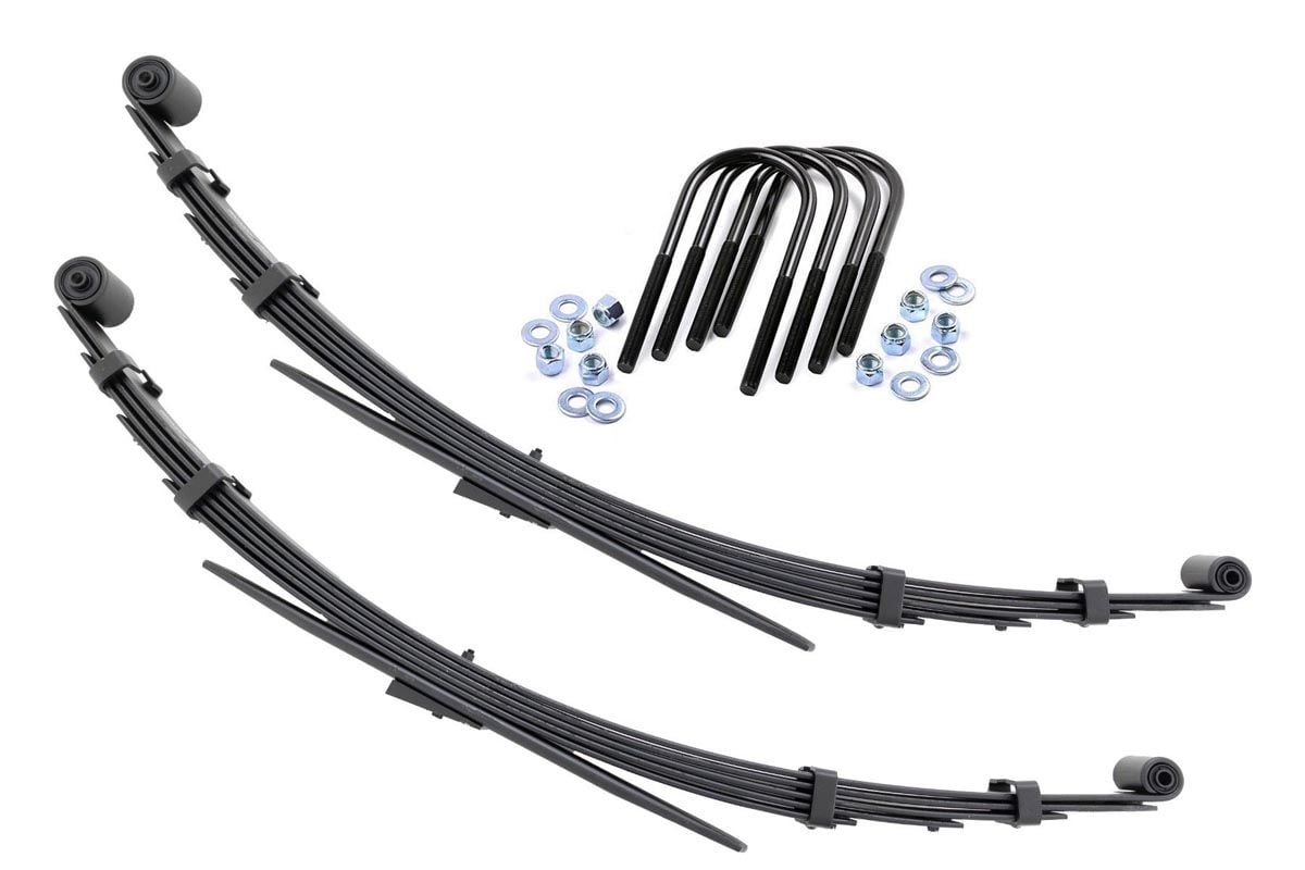 Rear Leaf Springs | 3" Lift | Pair | Jeep Grand Wagoneer/J10 Truck/J20 Truck/Wagoneer 4WD by Rough Country