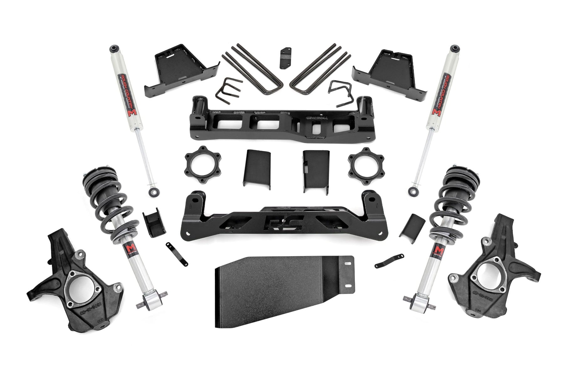 7.5 Inch Lift Kit | M1 Struts/M1 | Chevy/GMC 1500 (07-13) by Rough Country