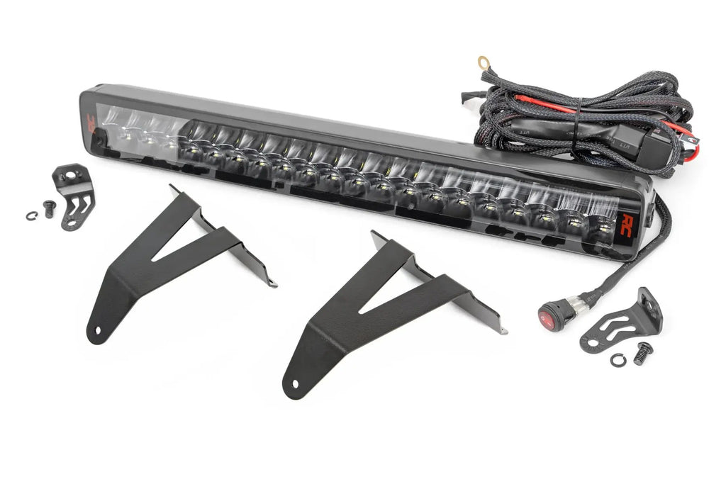 LED Light Kit | Bumper Mount | 20" Spectrum Dual Row | Ram 1500 (19-24) by Rough Country