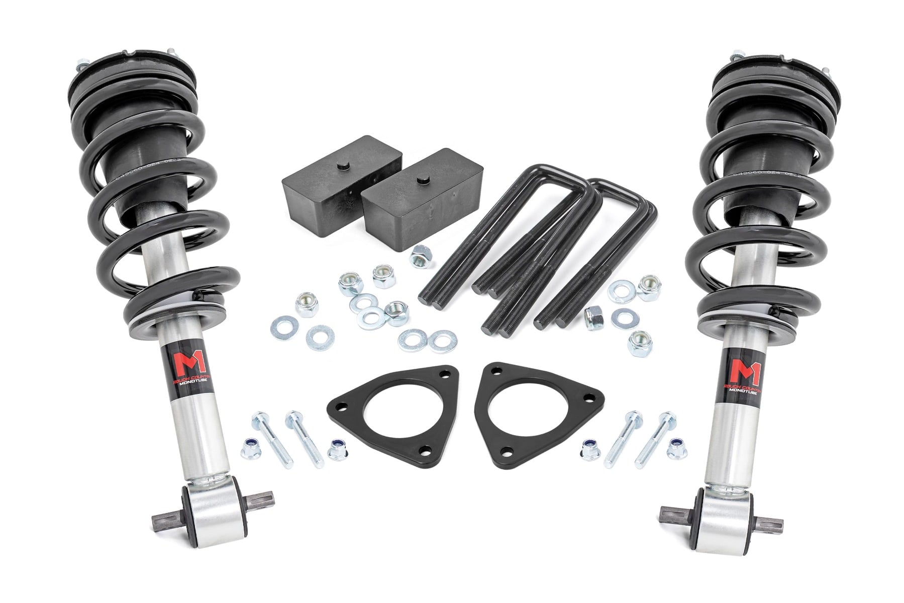 2.5 Inch Lift Kit | Alu/Cast Steel | M1 Strut | Chevy/GMC 1500 (07-18) by Rough Country