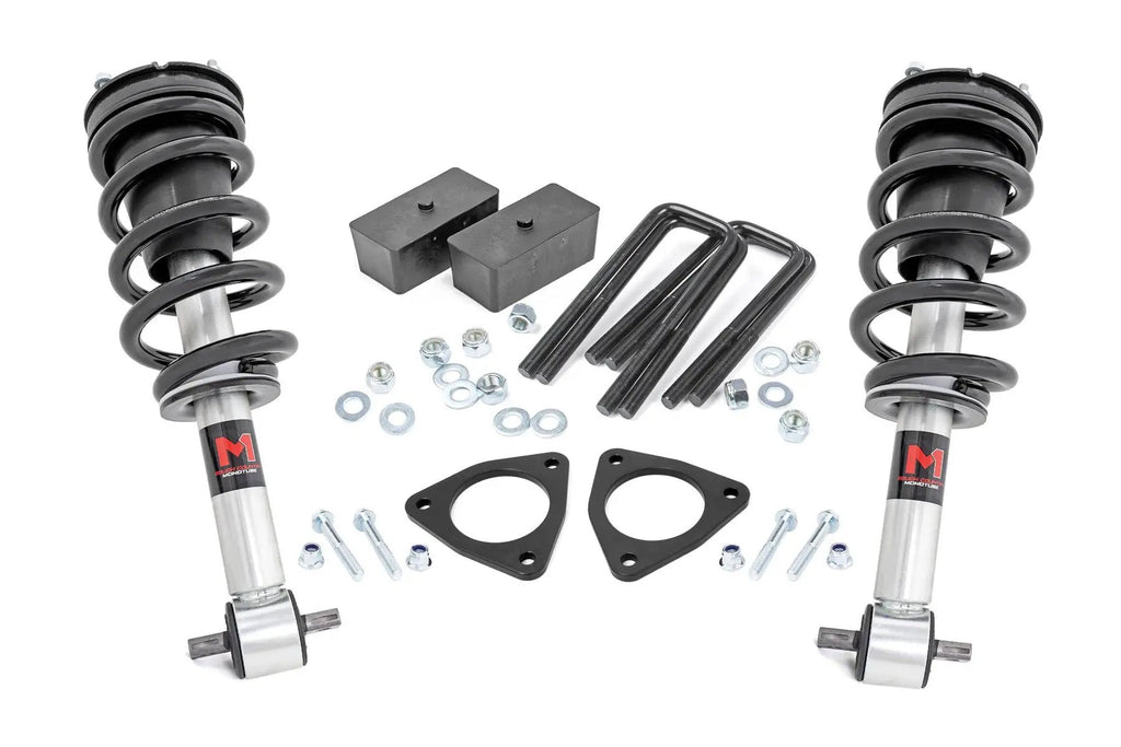 2.5 Inch Lift Kit | Alu/Cast Steel | M1 Strut | Chevy/GMC 1500 (07-18) by Rough Country