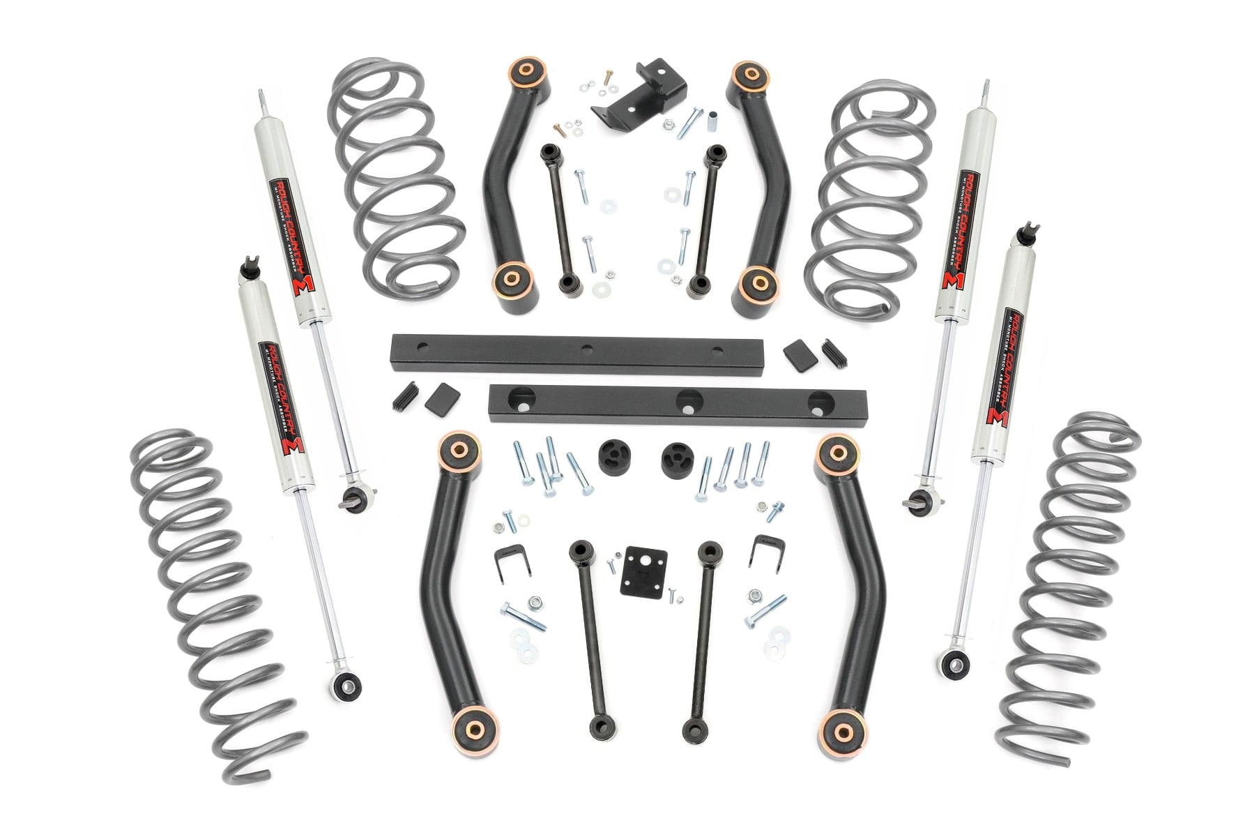 4 Inch Lift Kit | M1 | Jeep Wrangler TJ (03-06)/Wrangler Unlimited (04-06) by Rough Country