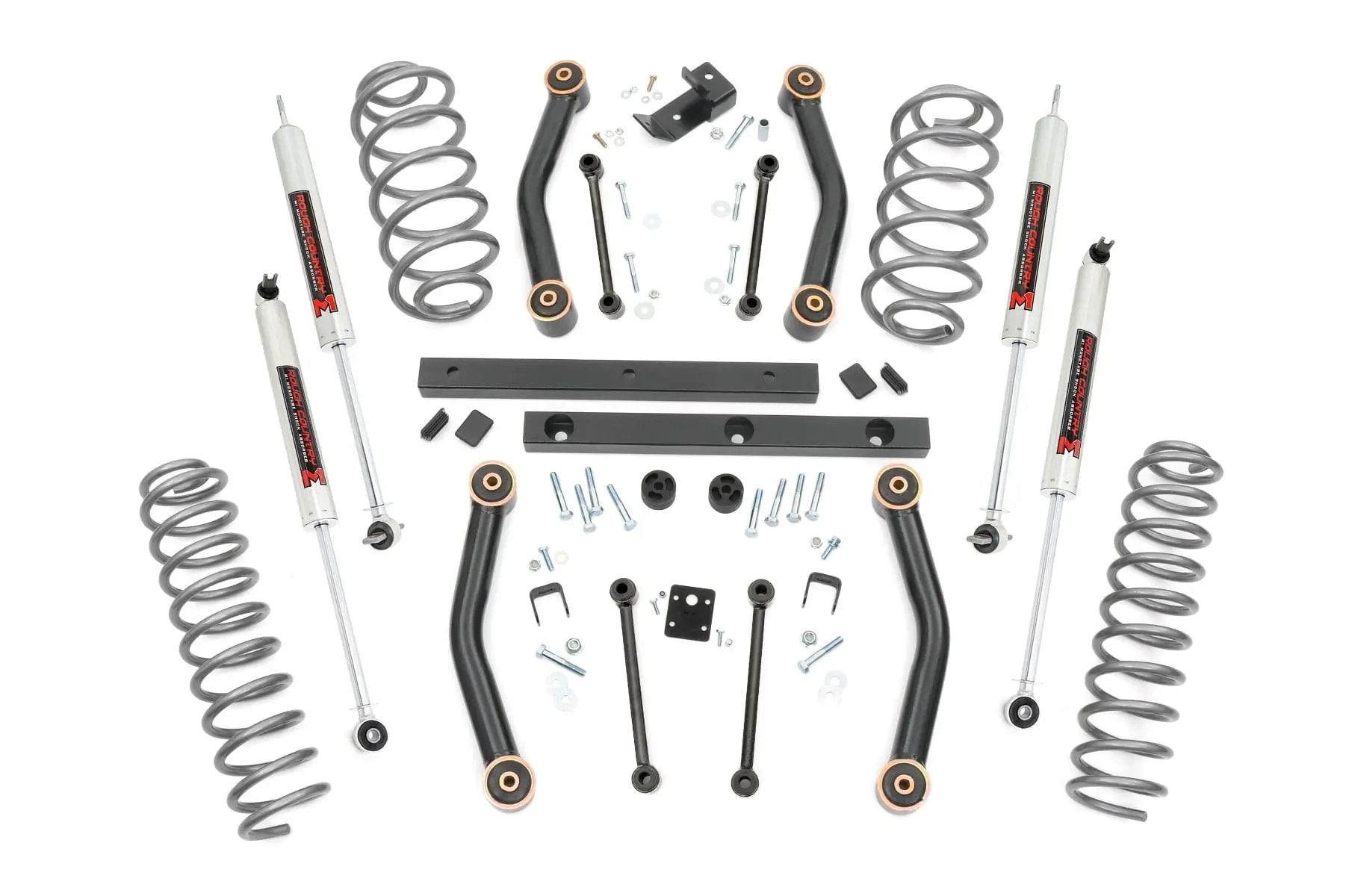 4 Inch Lift Kit | M1 | Jeep Wrangler TJ (03-06)/Wrangler Unlimited (04-06) by Rough Country