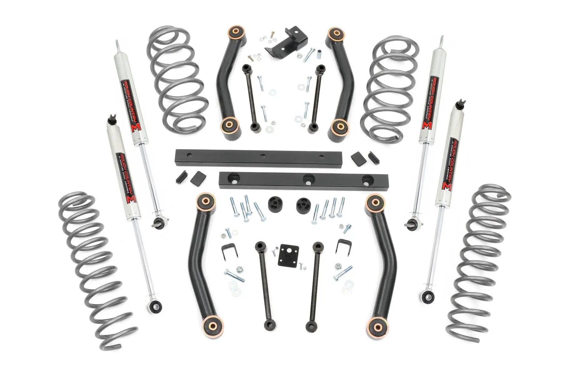 4 Inch Lift Kit | M1 | Jeep Wrangler TJ (03-06)/Wrangler Unlimited (04-06) by Rough Country