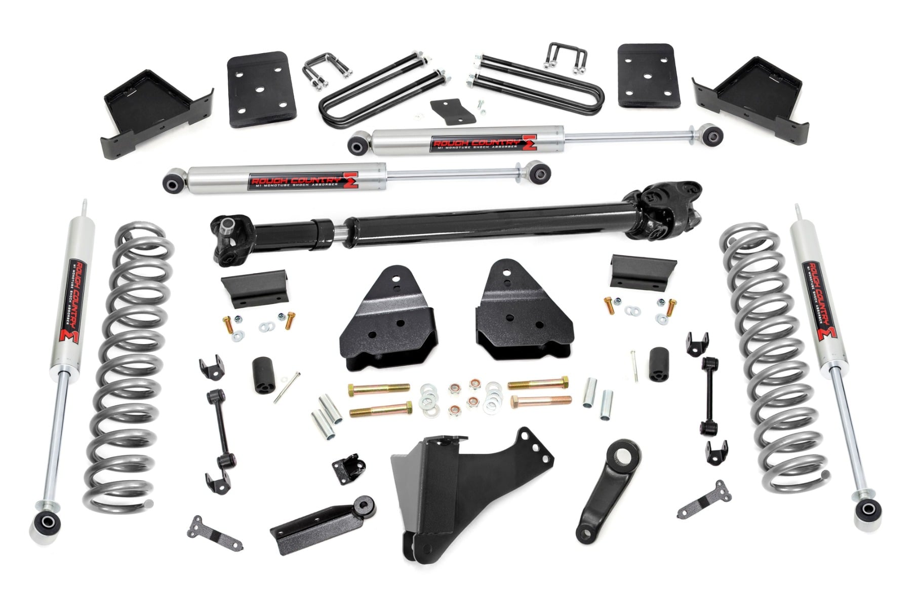 6 Inch Lift Kit | Diesel | No OVLD | FR D/S | M1 | Ford F-250/F-350 Super Duty (17-22) by Rough Country
