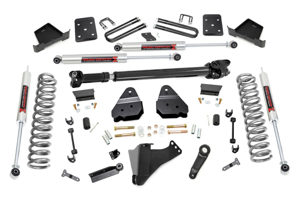 6 Inch Lift Kit | Diesel | OVLD | D/S | M1 | Ford F-250/F-350 Super Duty (17-22) by Rough Country