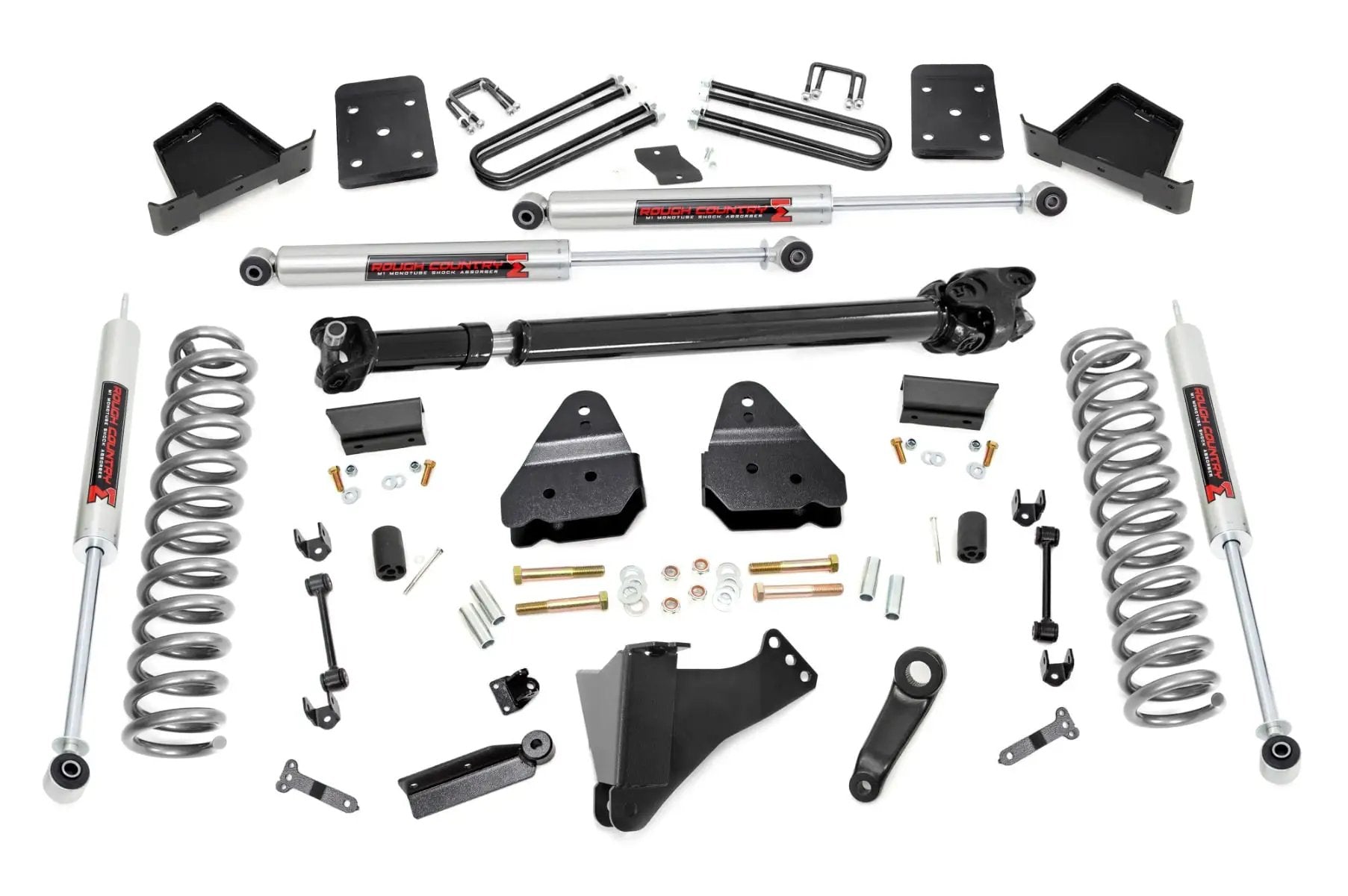 6 Inch Lift Kit | OVLDS | D/S | M1 | Ford F-250/F-350 Super Duty 4WD (17-22) by Rough Country
