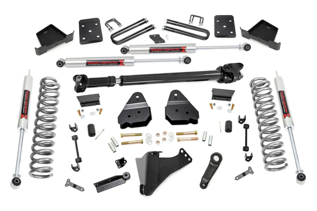 6 Inch Lift Kit | OVLDS | D/S | M1 | Ford F-250/F-350 Super Duty 4WD (17-22) by Rough Country