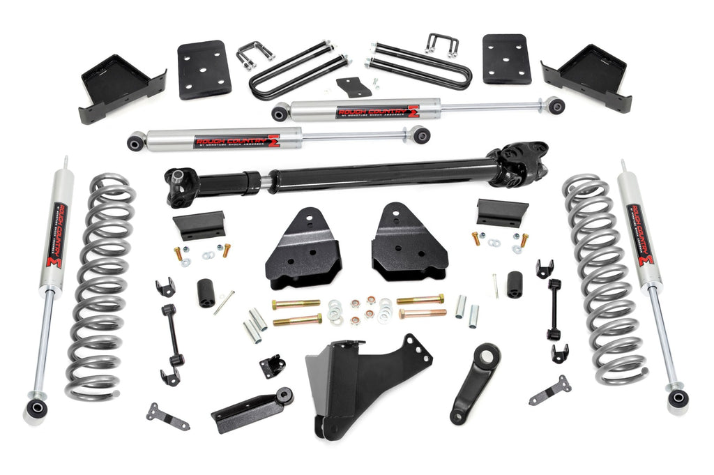 6 Inch Lift Kit | No OVLDS | D/S | M1 | Ford F-250/F-350 Super Duty (17-22) by Rough Country