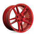 ABL33 REIGN 20X10.5 5X4.5 CANDY-RD 38MM by Asanti Black
