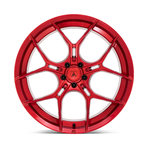 ABL37 20X9 5X112 C-RED 25MM by Asanti Black