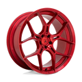 ABL37 20X9 5X112 C-RED 25MM by Asanti Black
