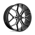 ABL38 22X9.5 6X5.5 G-BLK MILL 20MM by Asanti Black