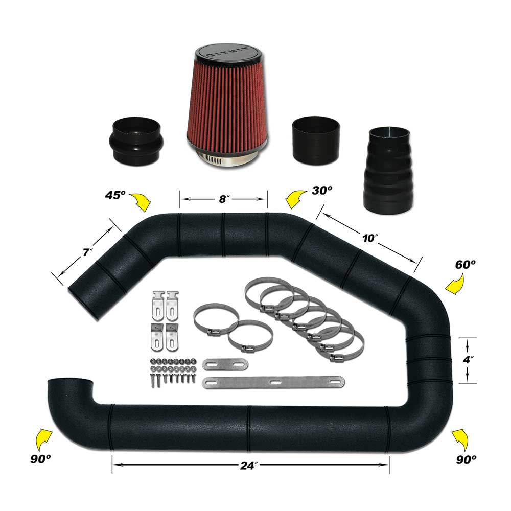 AIRAID AIR-101-352 Universal Air Intake Kit by AIRAID