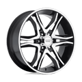 AR893 MAINLINE 17X8 6X135 G-BLK/MCH +25M
