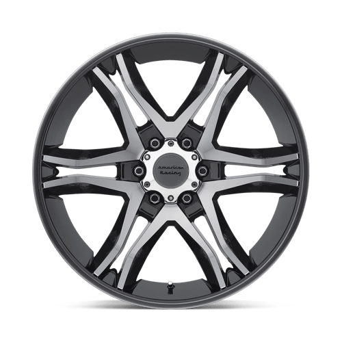 AR893 MAINLINE 17X8 6X5.5 G-BLK/MCH +25M