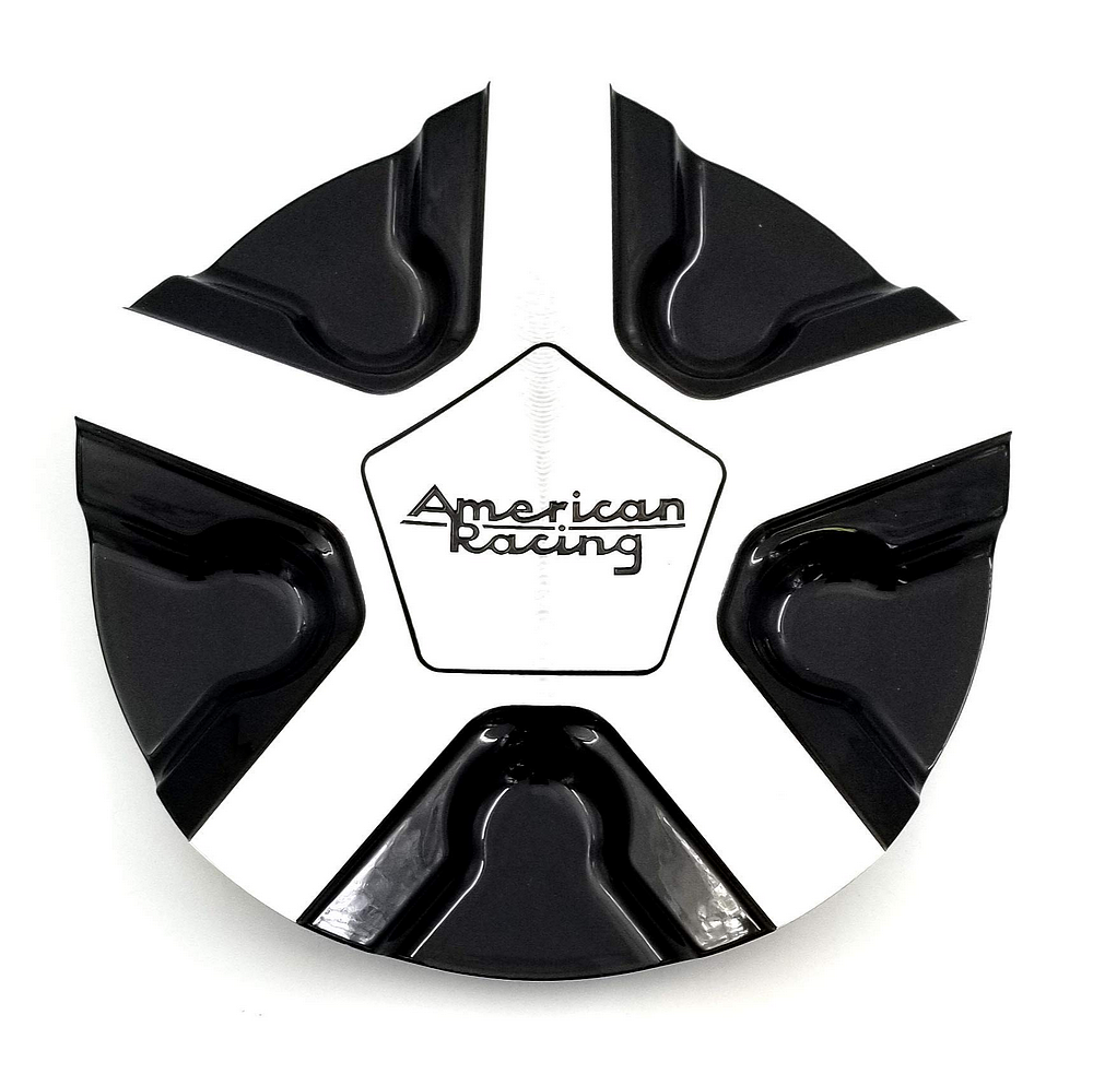 AR921 CAP SNAP IN - GLOSS BLACK MACHINED by American Racing