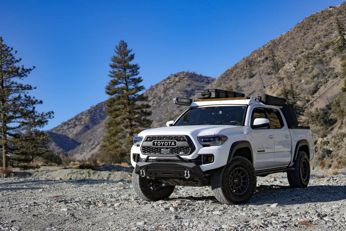 2016-2023 Toyota Tacoma Apex Series Stealth Center Mount Front Bumper by Attica 4x4