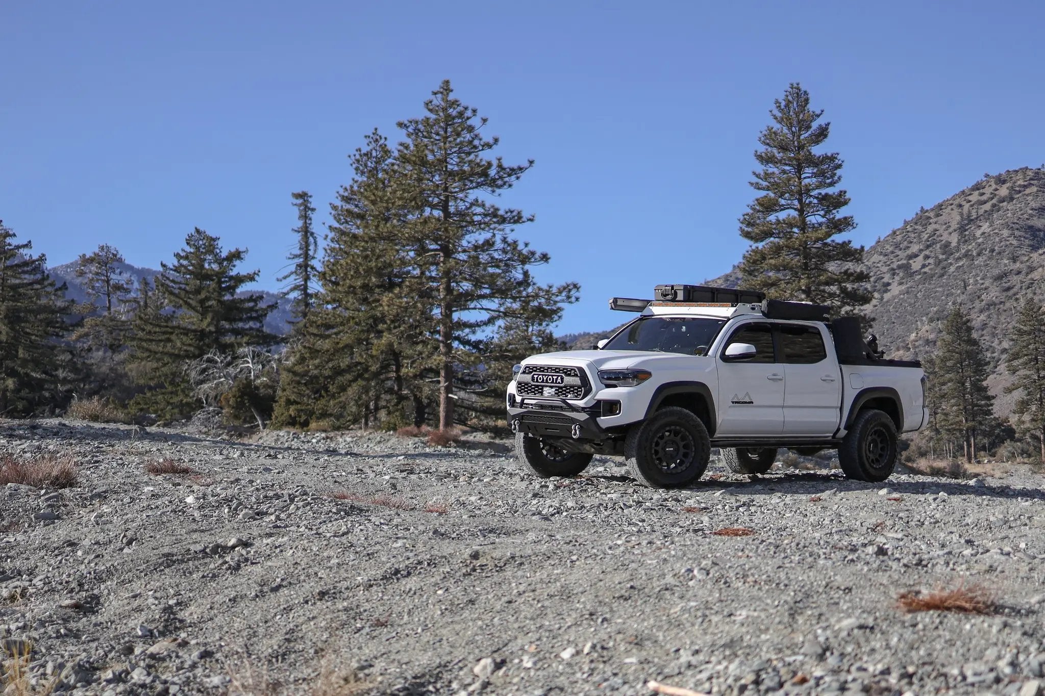 2016-2023 Toyota Tacoma Apex Series Stealth Center Mount Front Bumper by Attica 4x4