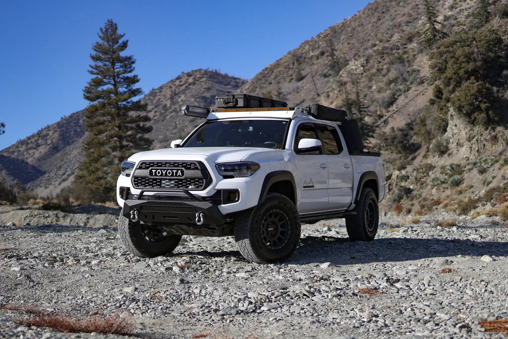 2016-2023 Toyota Tacoma Apex Series Stealth Center Mount Front Bumper by Attica 4x4