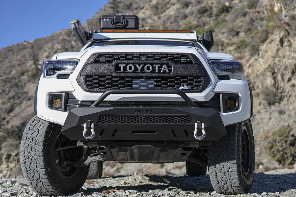 2016-2023 Toyota Tacoma Apex Series Stealth Center Mount Front Bumper by Attica 4x4