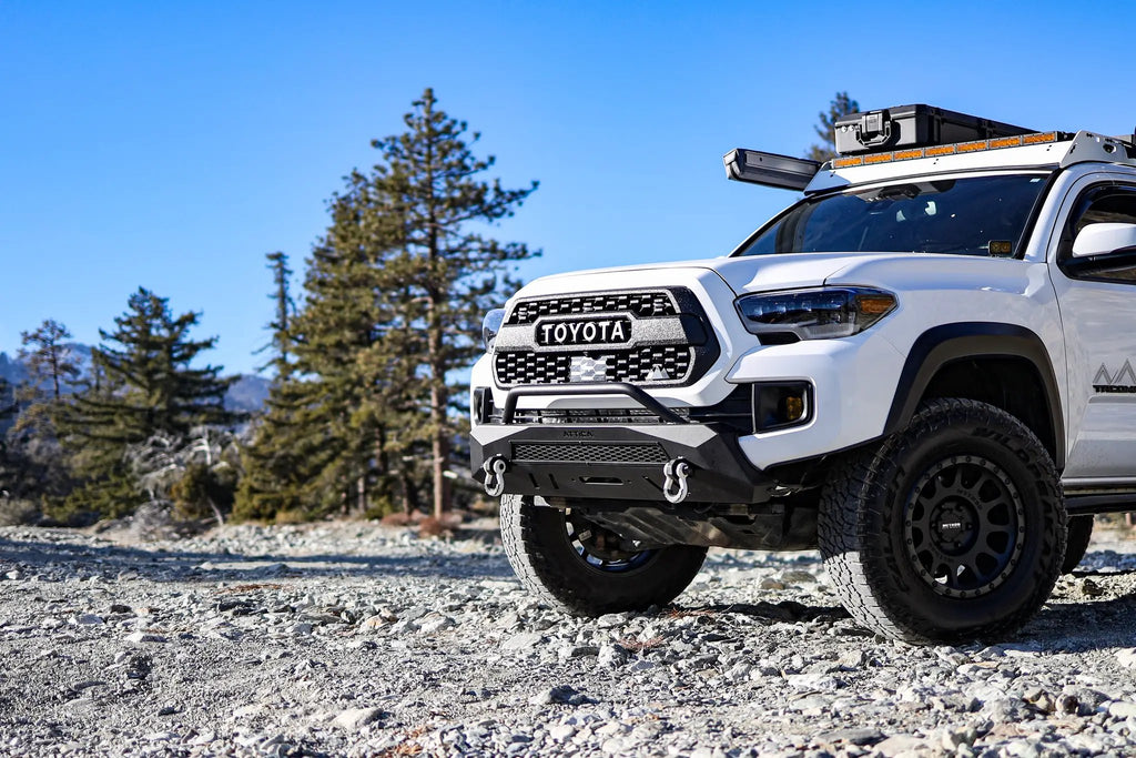 2016-2023 Toyota Tacoma Apex Series Stealth Center Mount Front Bumper by Attica 4x4