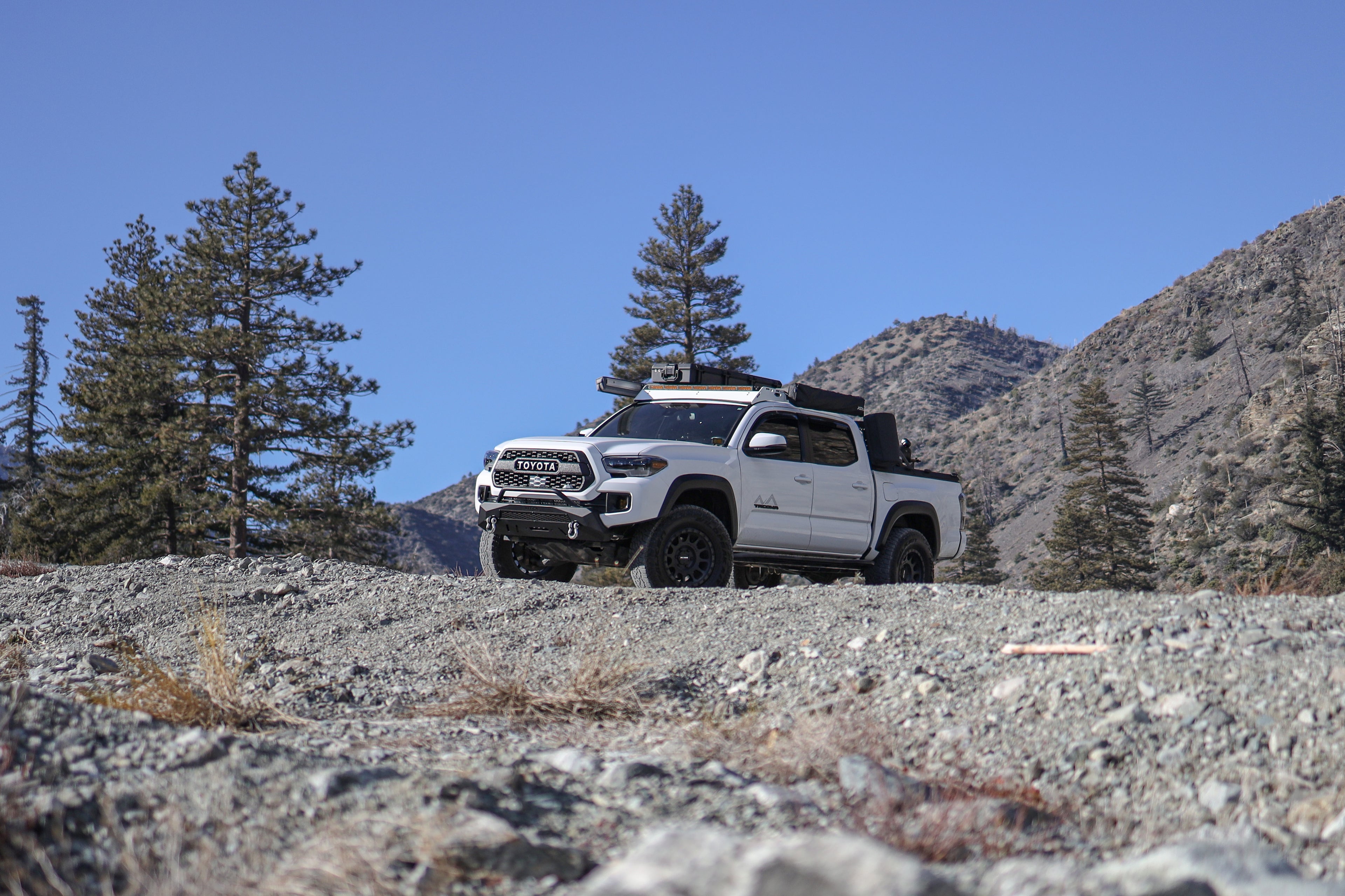 2016-2023 Toyota Tacoma Apex Series Stealth Center Mount Front Bumper by Attica 4x4