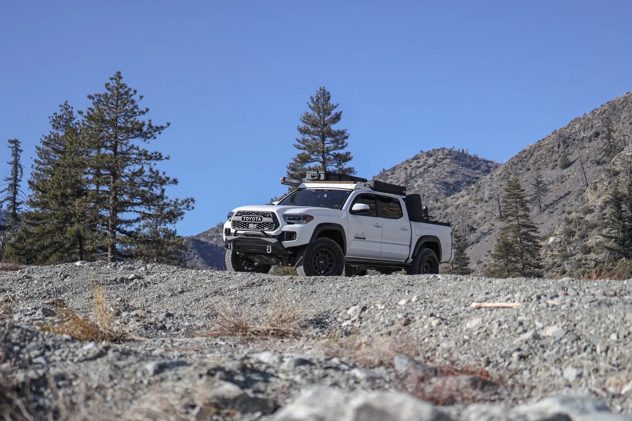 2016-2023 Toyota Tacoma Apex Series Stealth Center Mount Front Bumper by Attica 4x4