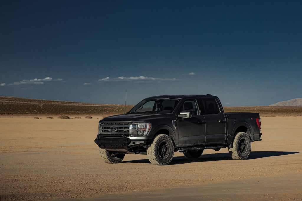 2021-2023 Ford F-150 Terra Series Front Bumper - Black - Powder Coated - Steel by Attica 4x4