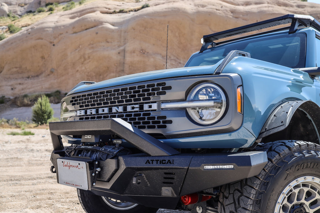 2021-2024 Ford Bronco Terra Series Modular Bumper Wings Add-Ons by Attica 4x4