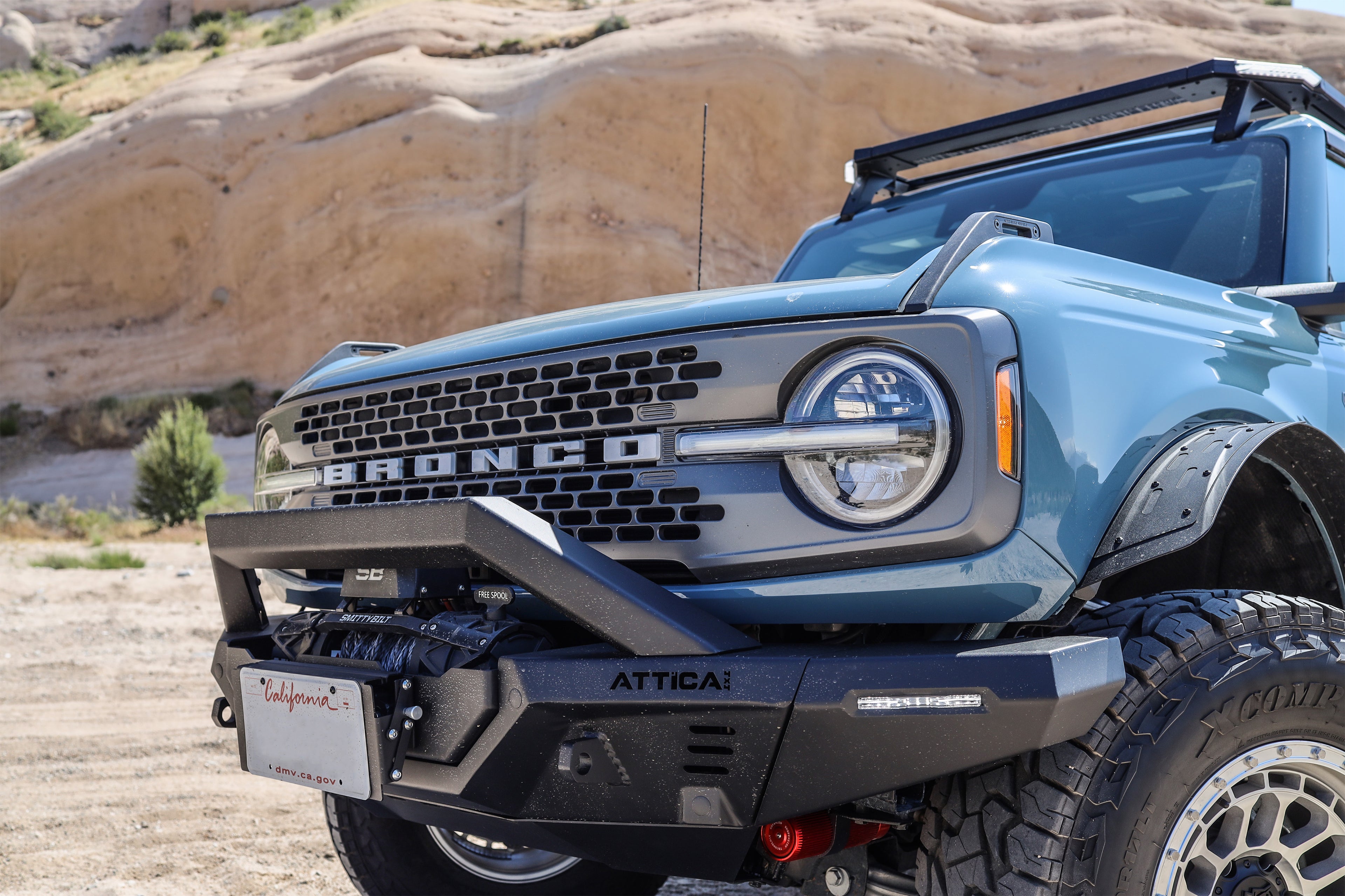 2021-2024 Ford Bronco Terra Series Modular Bumper Wings Add-Ons by Attica 4x4