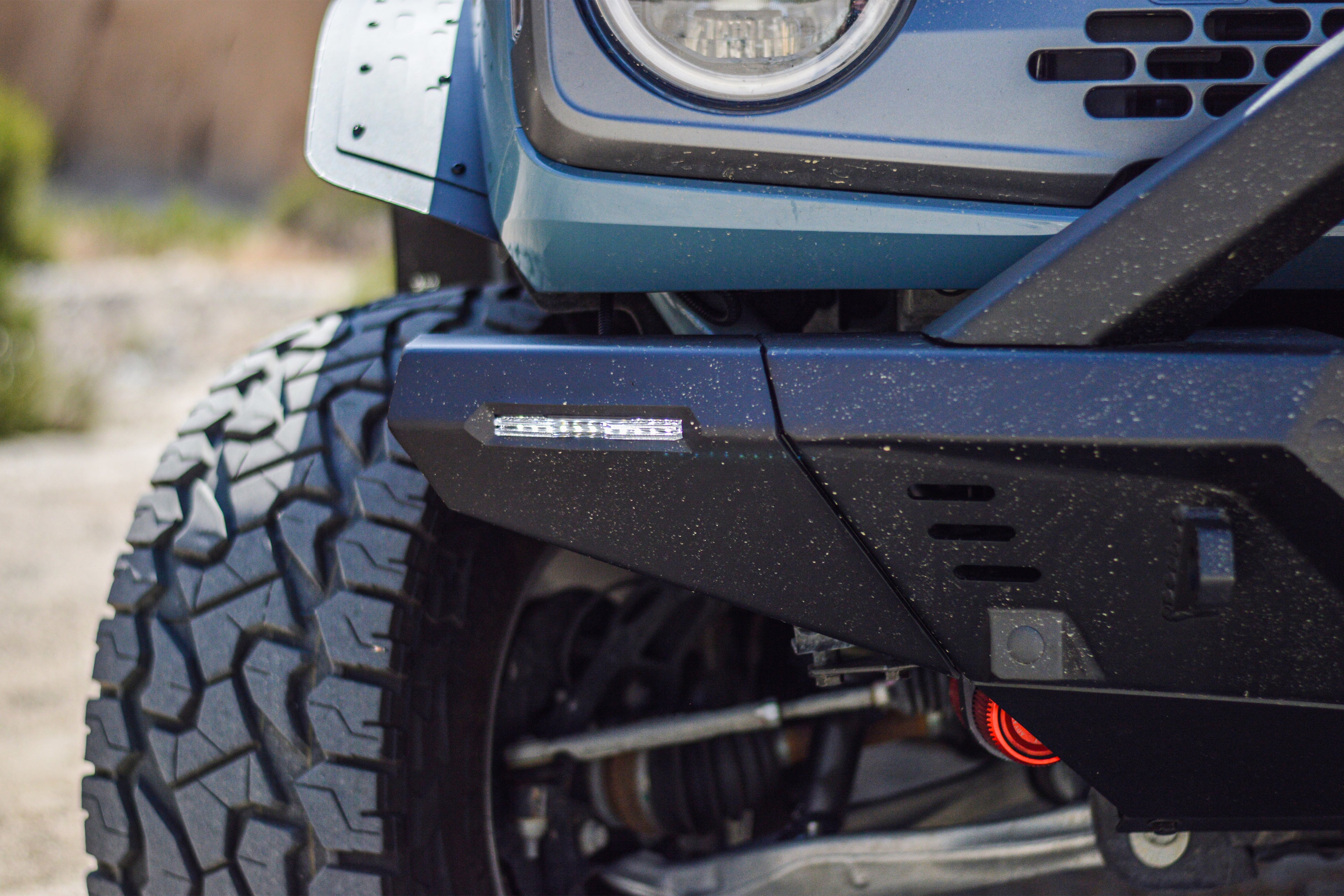 2021-2024 Ford Bronco Terra Series Modular Bumper Wings Add-Ons by Attica 4x4