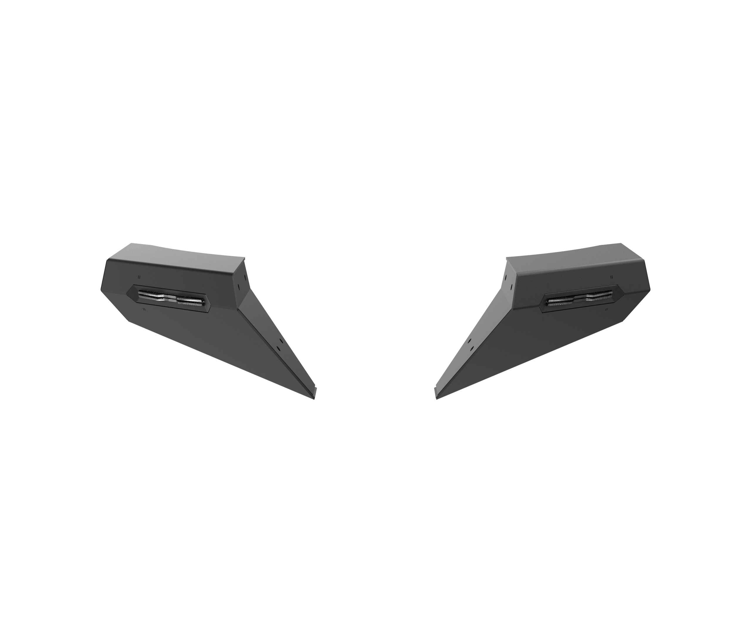 2021-2024 Ford Bronco Terra Series Modular Bumper Wings Add-Ons by Attica 4x4
