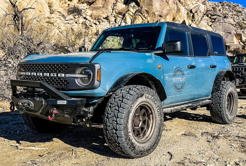 2021-2024 Ford Bronco Terra Series Modular Front Bumper by Attica 4x4