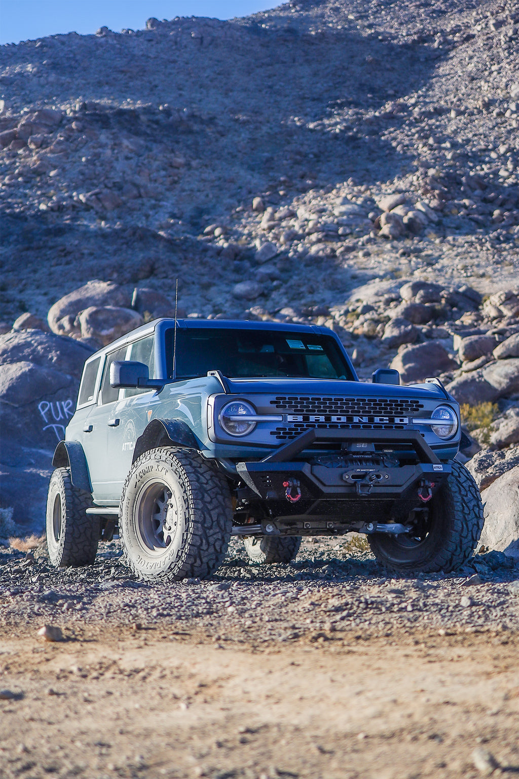 2021-2024 Ford Bronco Terra Series Modular Front Bumper by Attica 4x4