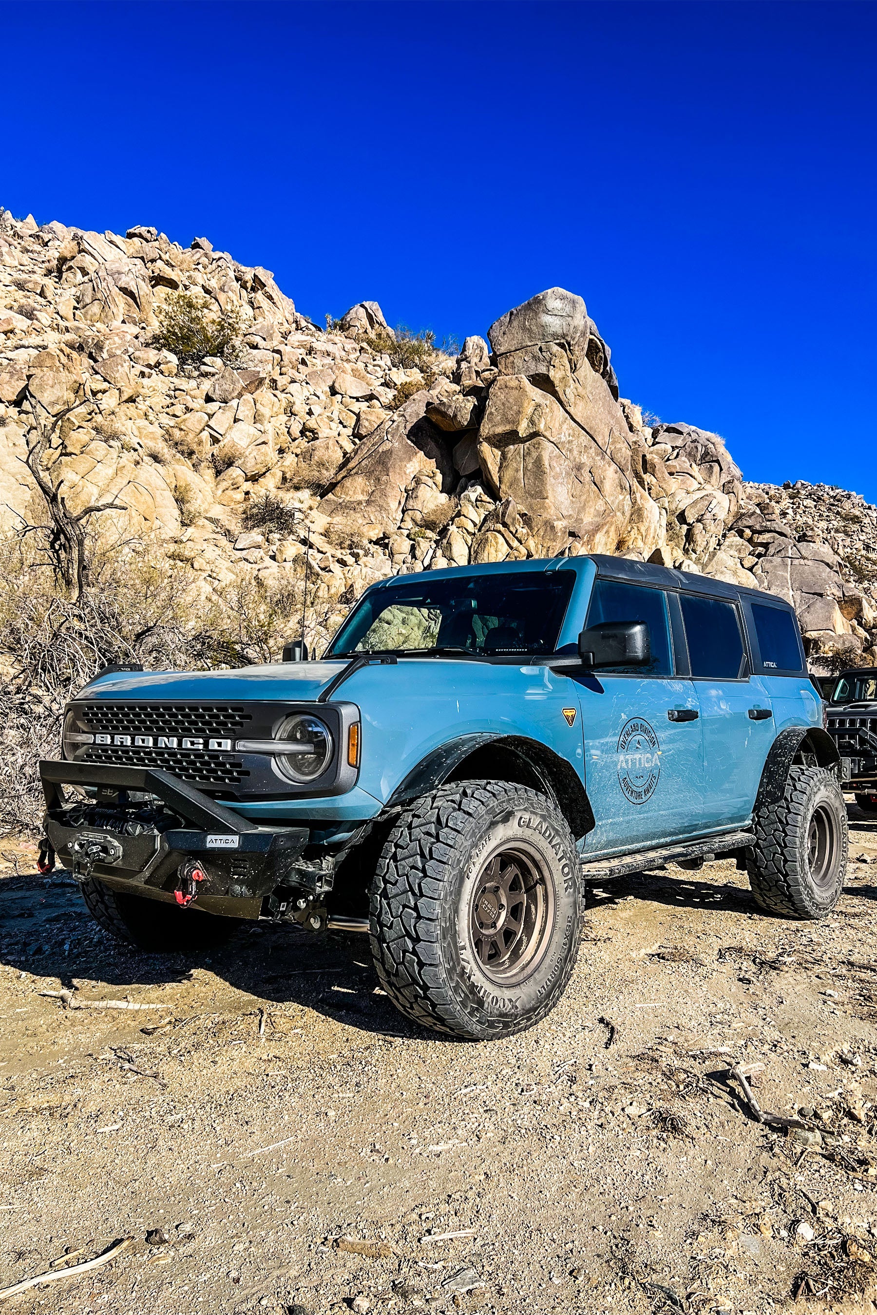 2021-2024 Ford Bronco Terra Series Modular Front Bumper by Attica 4x4