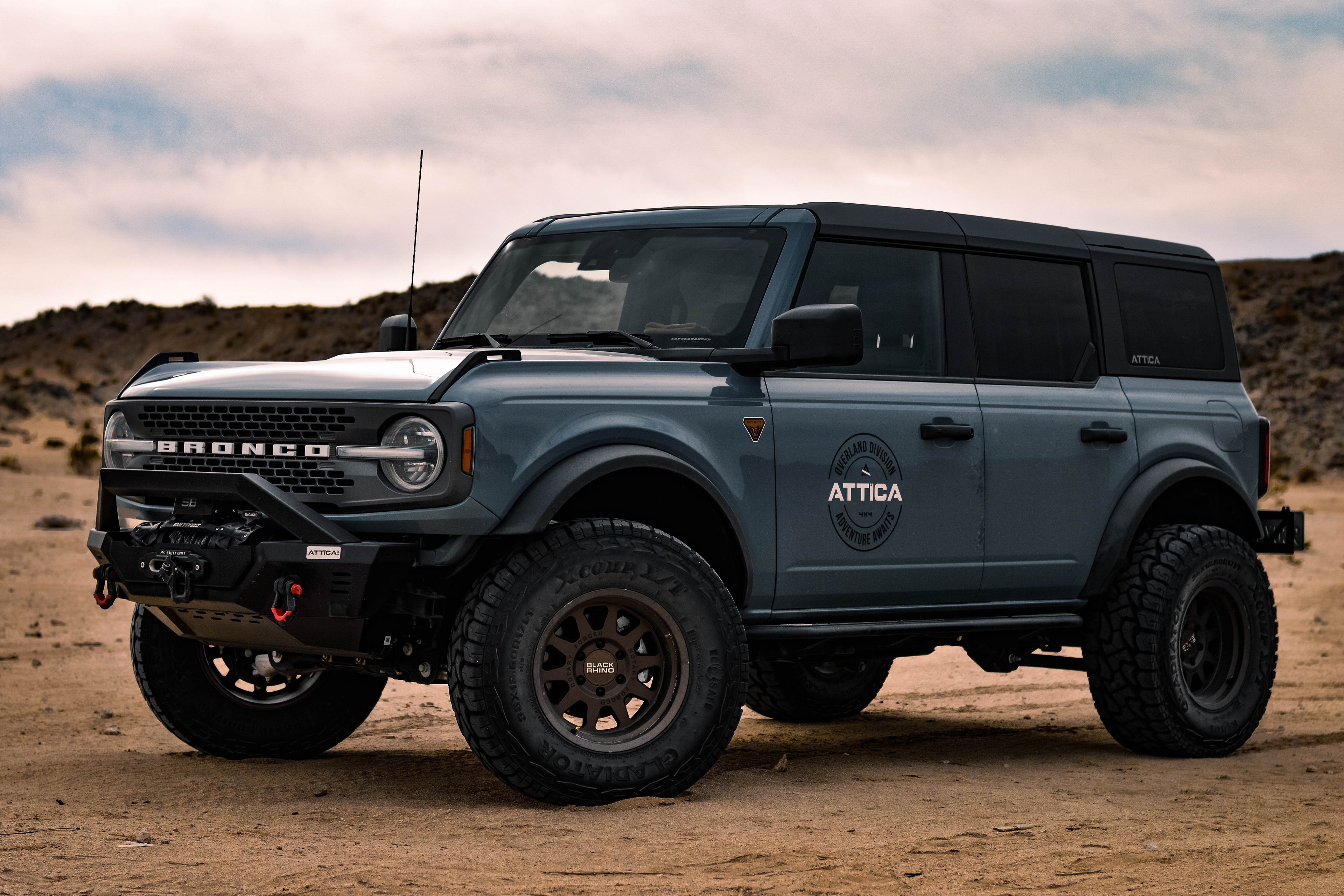 2021-2024 Ford Bronco Terra Series Modular Front Bumper by Attica 4x4