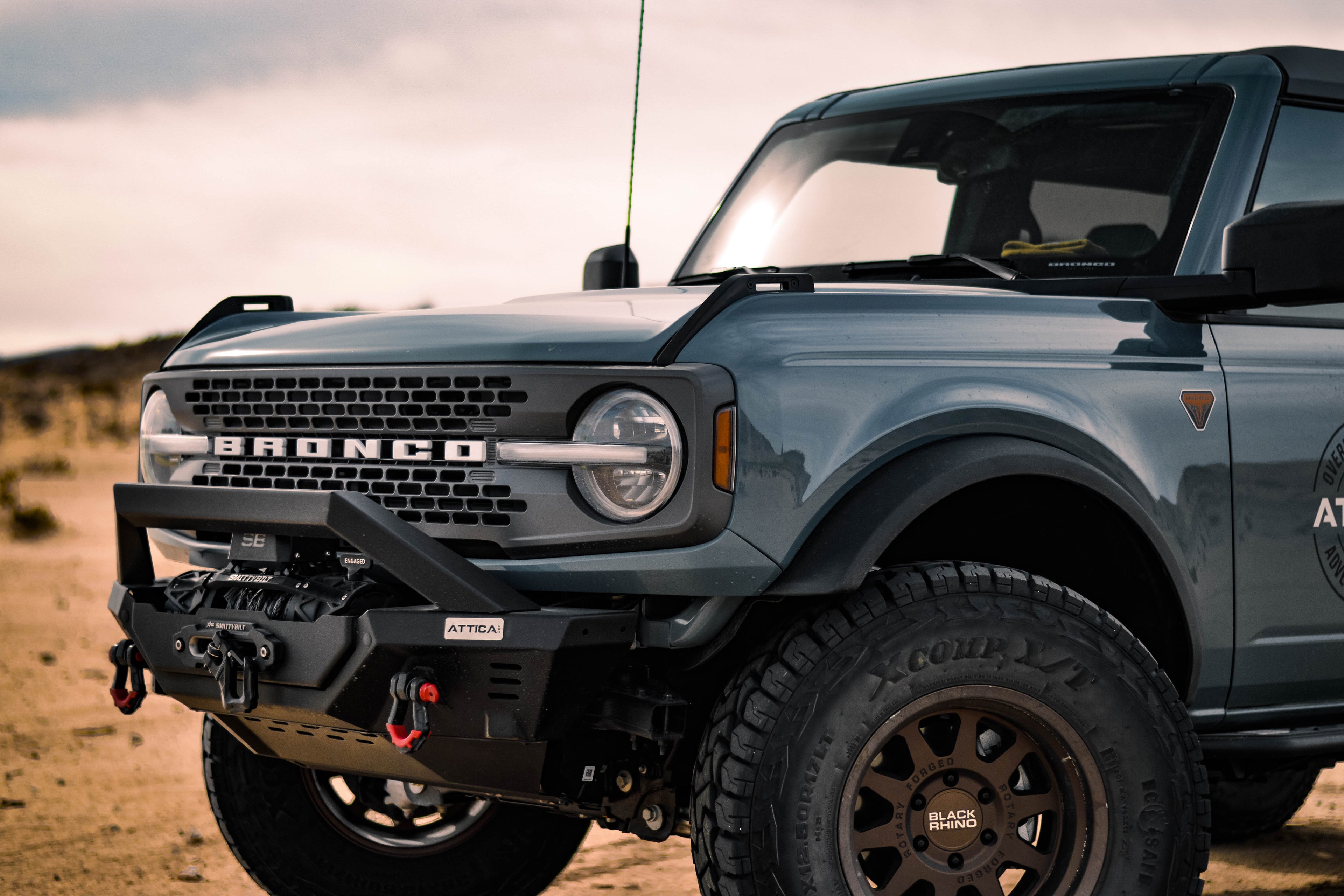 2021-2024 Ford Bronco Terra Series Modular Front Bumper by Attica 4x4