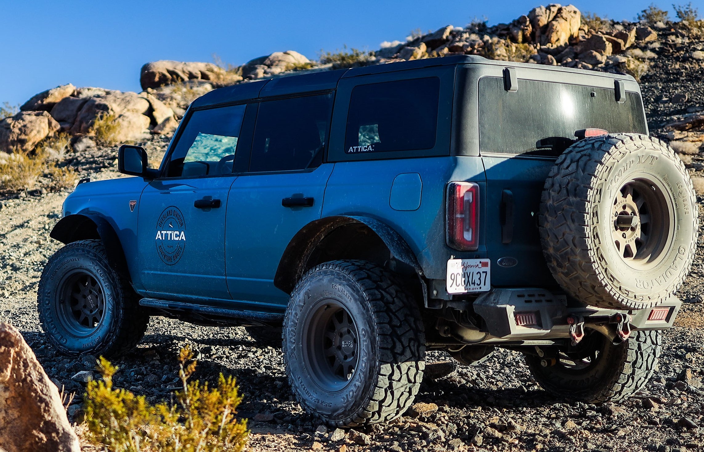 2021-2024 Ford Bronco Terra Series Modular Rear Bumper by Attica 4x4