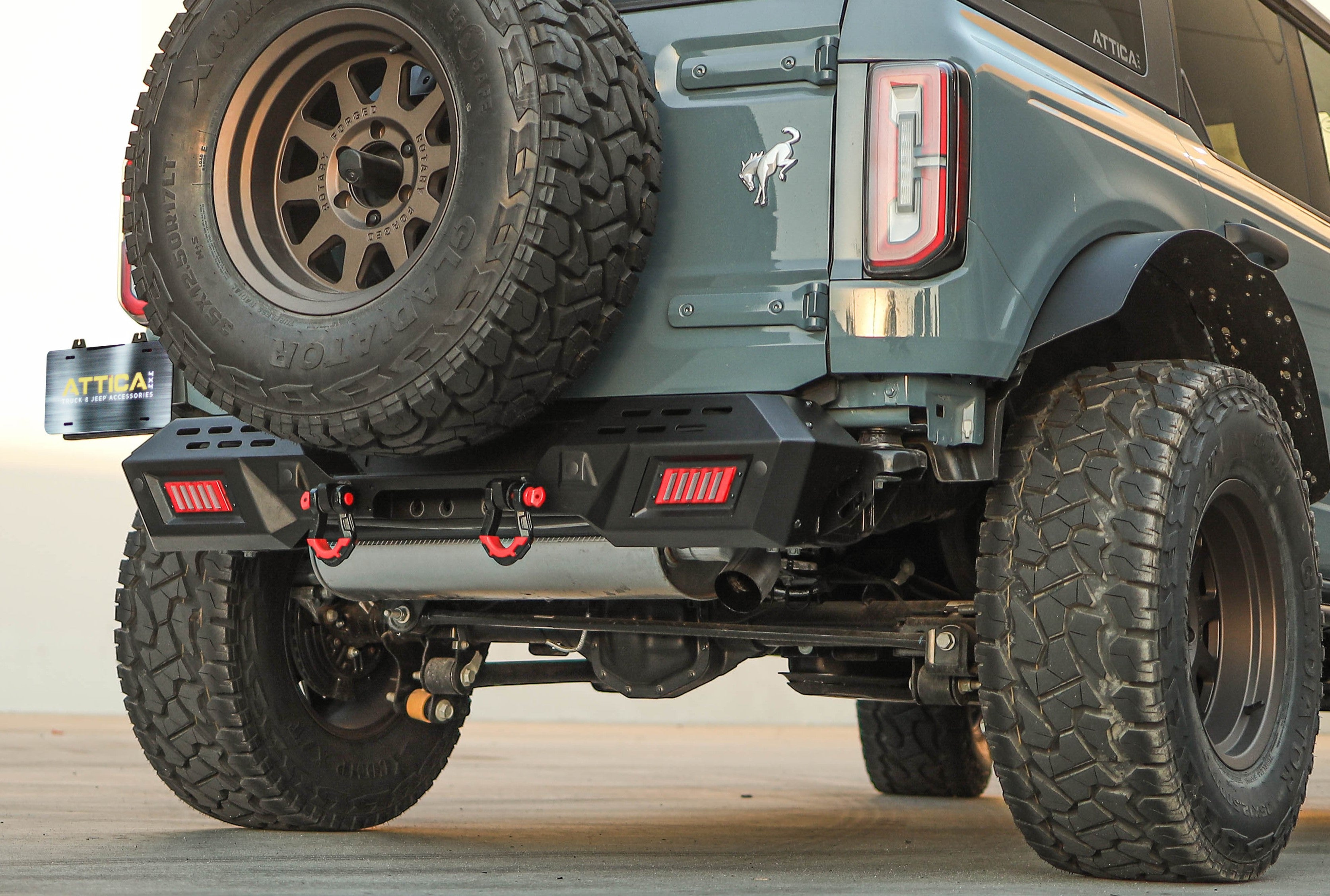 2021-2024 Ford Bronco Terra Series Modular Rear Bumper by Attica 4x4