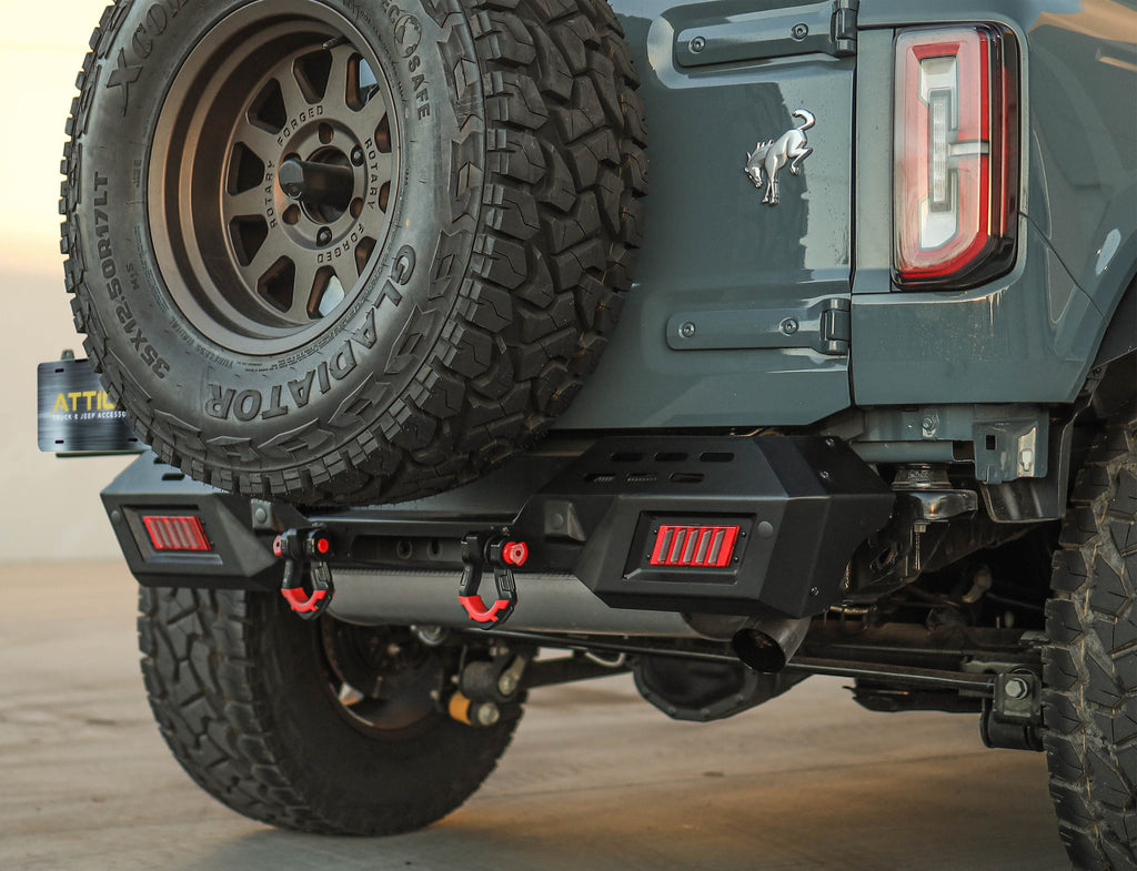 2021-2024 Ford Bronco Terra Series Modular Rear Bumper by Attica 4x4