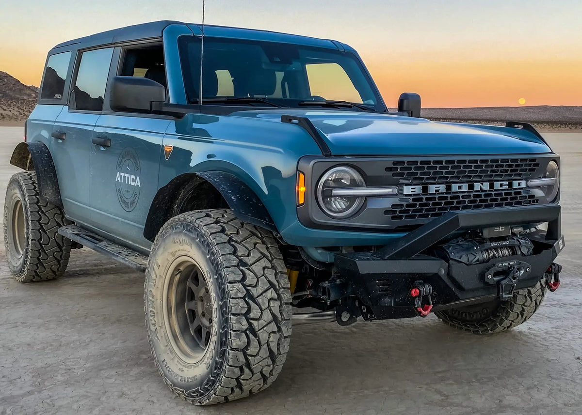 2021-2024 Ford Bronco 4-Door Terra Series Rock Sliders by Attica 4x4