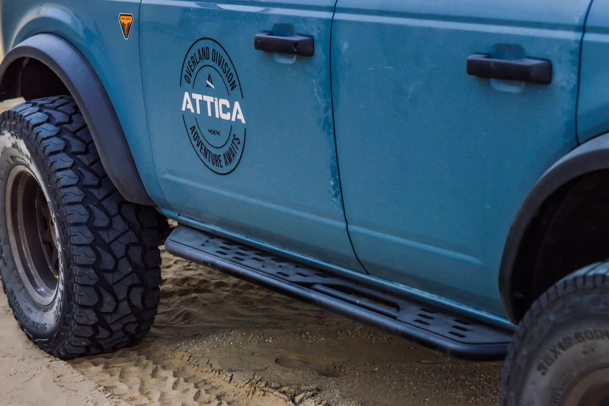 2021-2024 Ford Bronco 4-Door Terra Series Rock Sliders by Attica 4x4