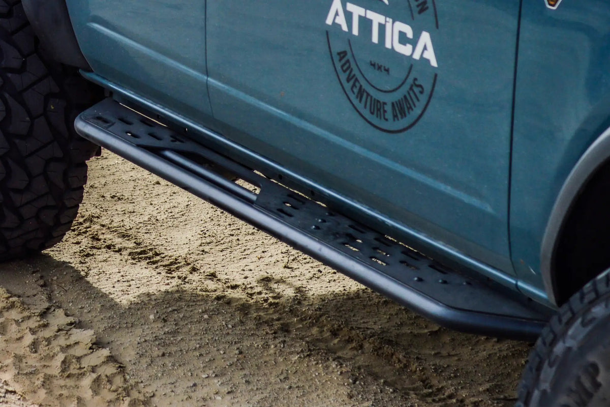 2021-2024 Ford Bronco 4-Door Terra Series Rock Sliders by Attica 4x4