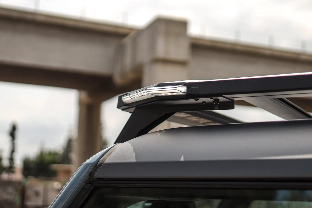2021-2024 Ford Bronco Full-Size Roof Rack with 4 Corner LED Lights by Attica 4x4