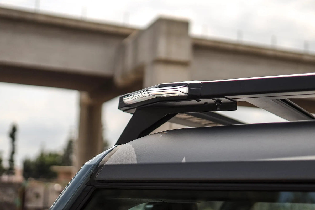 2021-2024 Ford Bronco Full-Size Roof Rack with 4 Corner LED Lights by Attica 4x4