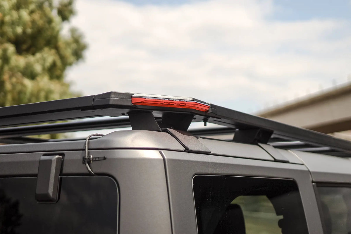 2021-2024 Ford Bronco Full-Size Roof Rack with 4 Corner LED Lights by Attica 4x4
