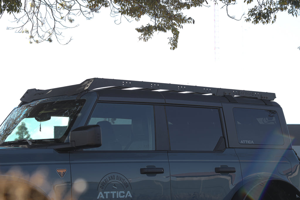 2021-2024 Ford Bronco Terra Series Full Length Roof Rack Platform by Attica 4x4