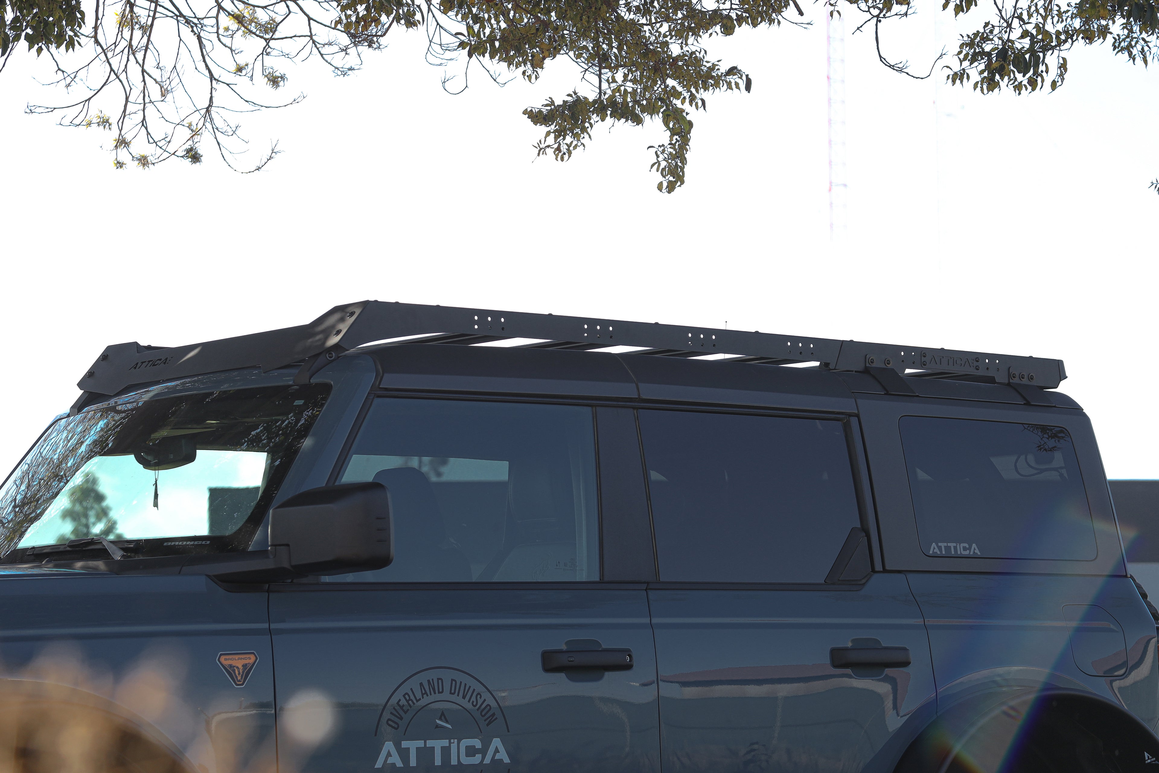 2021-2024 Ford Bronco Terra Series Full Length Roof Rack Platform by Attica 4x4